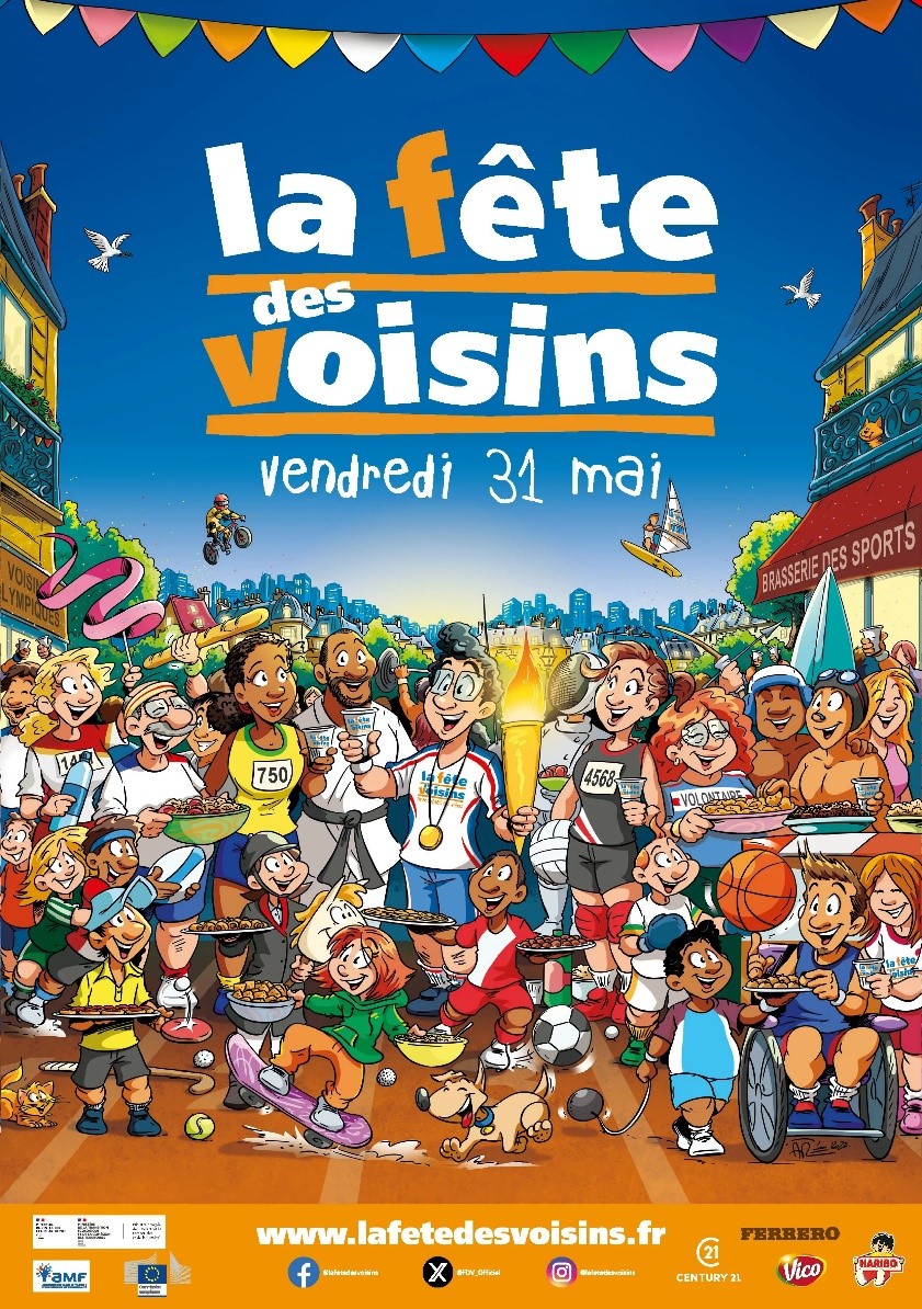 Lire la suite à propos de l’article Fête des voisins🎉🎊 : Vendredi 31 mai place de la fontaine à Ségur